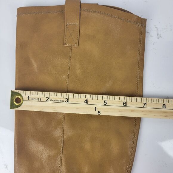 Franco Sarto L-Glenice 2 Knee High Women's Boot Camel Tan western Size 7.5 M - Picture 15 of 16